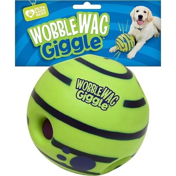 Wobble Wag Giggle Ball Interactive Dog Toy - Picture 4 of 6